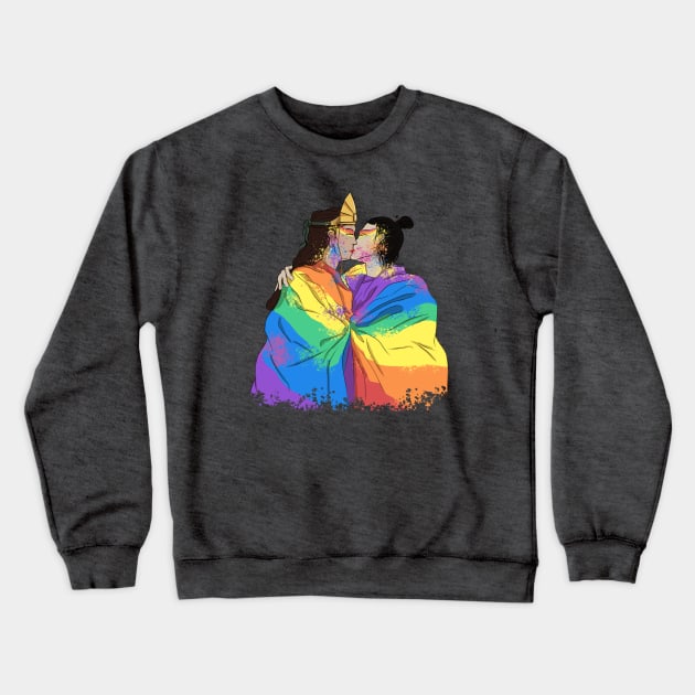 Rangshi Pride Crewneck Sweatshirt by Silentrebel